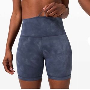 Lululemon wunder train 6" high rise short